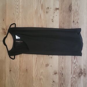 Leona Black Faux Wrap Dress Size XSmall NWT